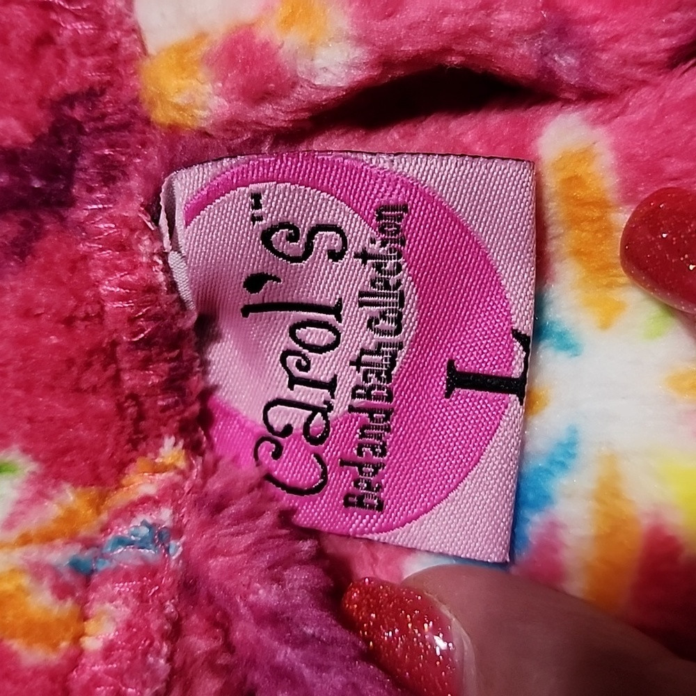 BED & BATH 🛁 COLLECTION CAROL'S.  BATH ROBE. - Picture 5 of 9